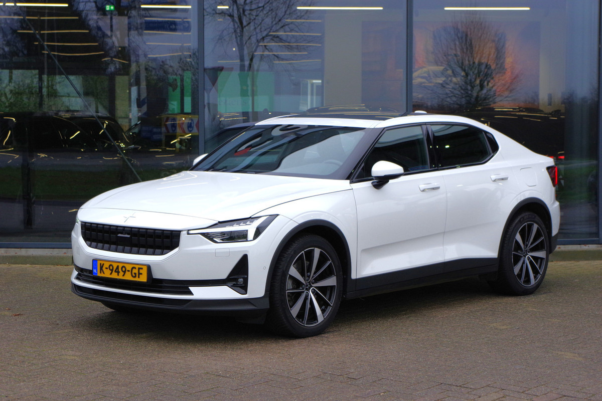 Polestar 2 Long Range Dual Motor 408 PK Launch Edition 78kWh Panoramadak, 89 % SOH Harman/Kardon, Carplay