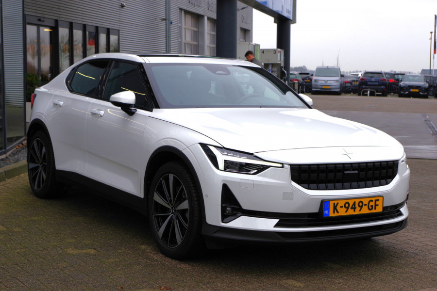 Polestar 2 Long Range Dual Motor 408 PK Launch Edition 78kWh Panoramadak, 89 % SOH Harman/Kardon, Carplay