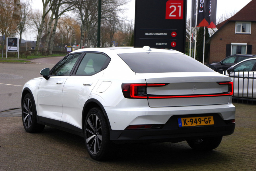 Polestar 2 Long Range Dual Motor 408 PK Launch Edition 78kWh Panoramadak, 89 % SOH Harman/Kardon, Carplay