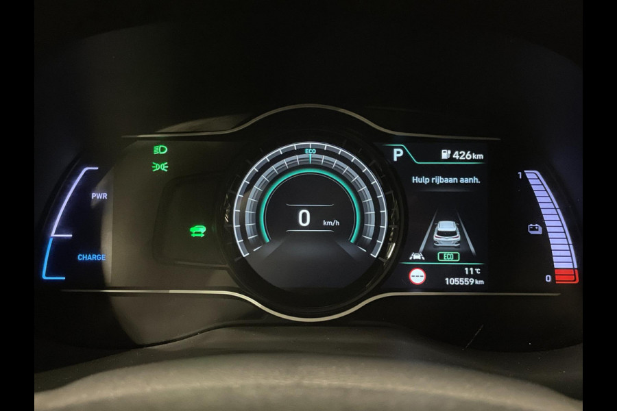 Hyundai Kona EV Premium 64 kWh|GROTE ACCU|100%SOH|FACELIFT|3-FASE|HUD|KRELL|LEDER|ACC|STUURVERW|STOELVERW+VENT.|CAMERA|CARPLAY|NL|