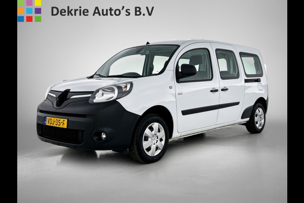 Renault Kangoo Z.E. 100% EV. 44KW / 33KWh./ 5Pers./ Maxi-L2 / 2x Schuifdeur / Navigatie / Pdc+Camera / Apk 10-2026