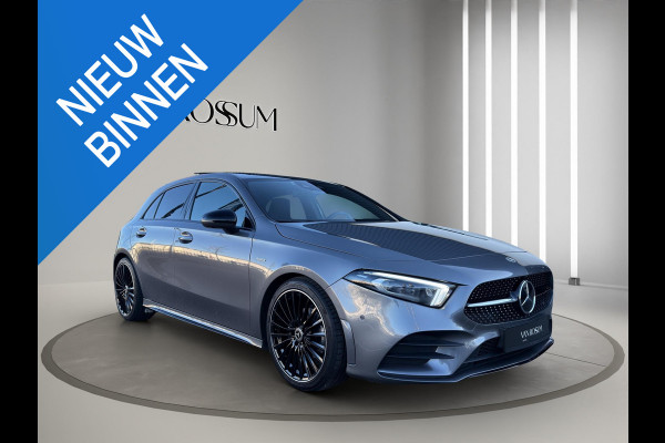 Mercedes-Benz A-Klasse 180 Business Solution AMG | 360 Camera | Head-up | Panoramadak | Navi | Sfeerverl | 19"| Trekh.Wegklap |