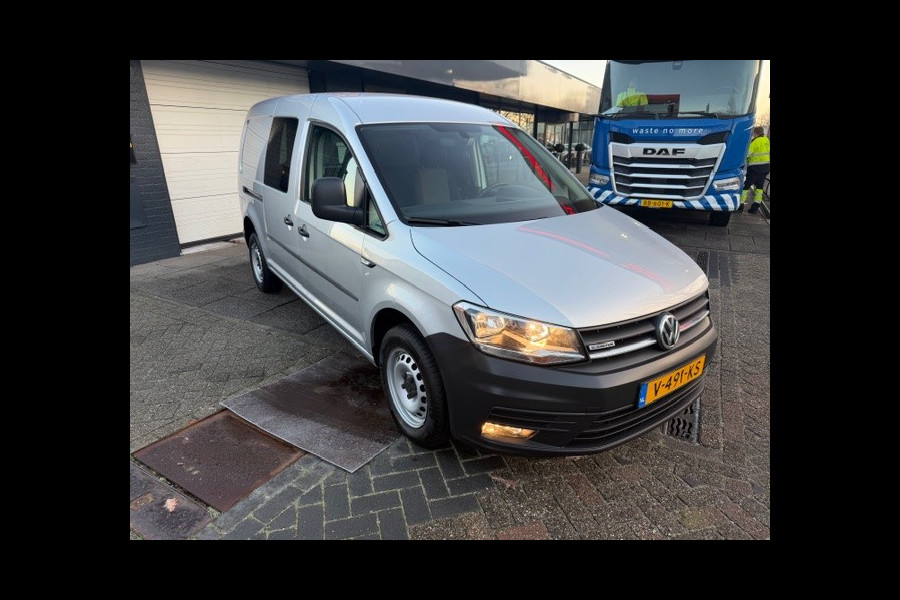 Volkswagen Caddy 1.4 TGI L2H1 EcoFuel Maxi Comfortline AIRCO I CRUISE CONTROL I PDC I VERWARMDE VOORRUIT I COMPLETE ONDERHOUDSHISTORIE I 1e EIGENAAR I RIJDEN OP GROEN GAS IS CO2 NEUTRAAL.