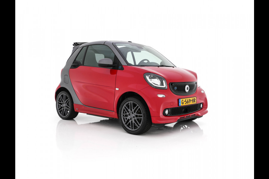 Smart Fortwo cabrio EQ BRABUS Style 18 kWh [ 3-Fase ] *LEATHER | HEATED-SPORTSEATS | NAVI-FULLMAP | CAMERA | DAB+ | AIRCO | PDC | CRUISE | 16''ALU*