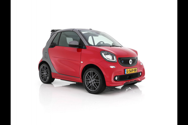 Smart Fortwo cabrio EQ BRABUS Style 18 kWh [ 3-Fase ] *LEATHER | HEATED-SPORTSEATS | NAVI-FULLMAP | CAMERA | DAB+ | AIRCO | PDC | CRUISE | 16''ALU*
