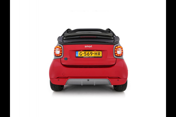 Smart Fortwo cabrio EQ BRABUS Style 18 kWh [ 3-Fase ] *LEATHER | HEATED-SPORTSEATS | NAVI-FULLMAP | CAMERA | DAB+ | AIRCO | PDC | CRUISE | 16''ALU*
