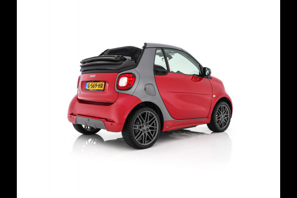 Smart Fortwo cabrio EQ BRABUS Style 18 kWh [ 3-Fase ] *LEATHER | HEATED-SPORTSEATS | NAVI-FULLMAP | CAMERA | DAB+ | AIRCO | PDC | CRUISE | 16''ALU*