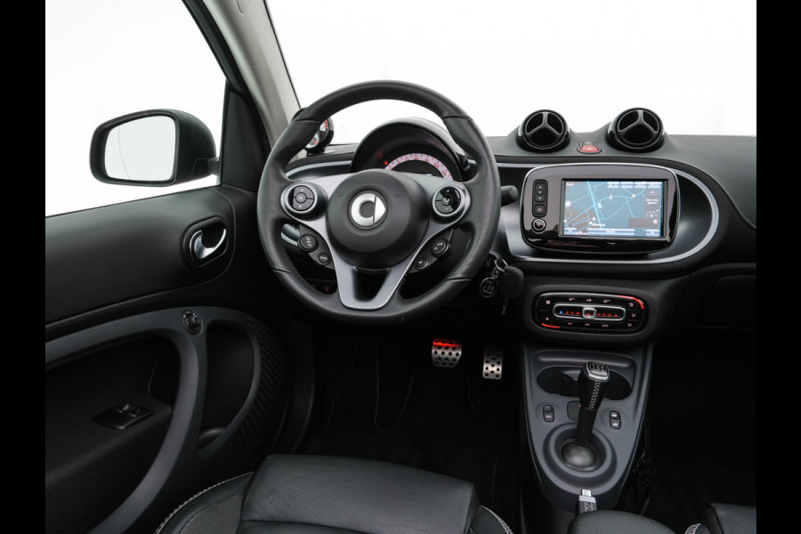 Smart Fortwo cabrio EQ BRABUS Style 18 kWh [ 3-Fase ] *LEATHER | HEATED-SPORTSEATS | NAVI-FULLMAP | CAMERA | DAB+ | AIRCO | PDC | CRUISE | 16''ALU*