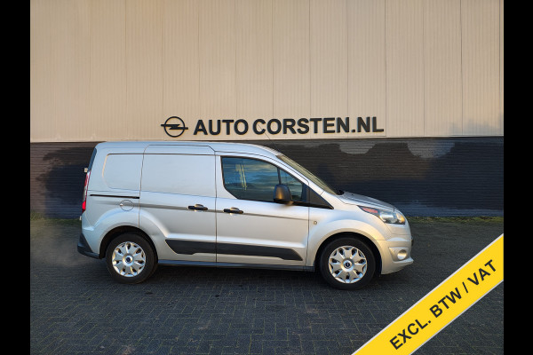 Ford Transit Connect 1.5TDCI 100PK/250Nm Euro 6 Airco Trekhaak Bluetooth Pdc Trend Betonplex vloer Wandbetimmering Schuifdeur 1.300kg trekgewicht !! Origineel Nederlandse Auto