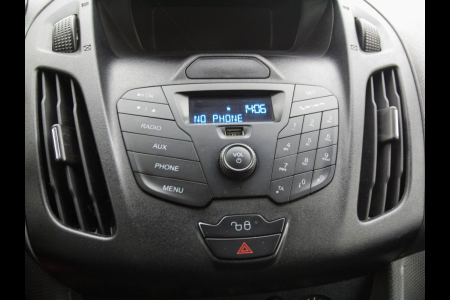 Ford Transit Connect 1.5TDCI 100PK/250Nm Euro 6 Airco Trekhaak Bluetooth Pdc Trend Betonplex vloer Wandbetimmering Schuifdeur 1.300kg trekgewicht !! Origineel Nederlandse Auto