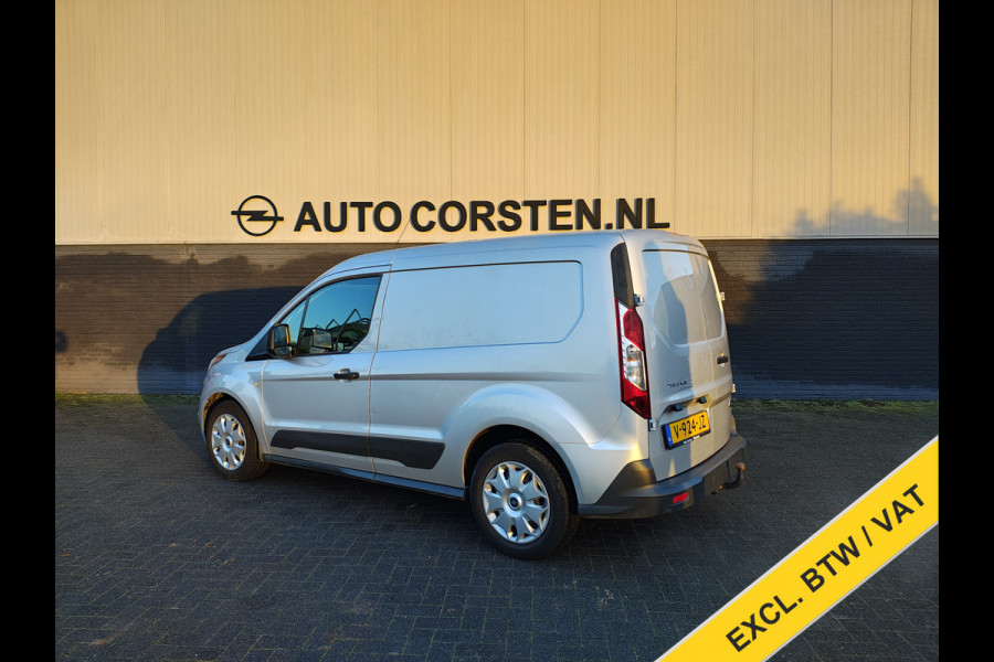 Ford Transit Connect 1.5TDCI 100PK/250Nm Euro 6 Airco Trekhaak Bluetooth Pdc Trend Betonplex vloer Wandbetimmering Schuifdeur 1.300kg trekgewicht !! Origineel Nederlandse Auto