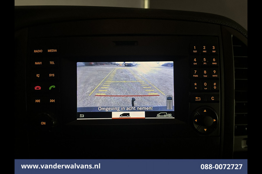 Mercedes-Benz Vito 114 CDI 136pk L2H1 Euro6 Airco | Camera | Navigatie | Cruisecontrol | Trekhaak Parkeersensoren, Stoelverwarming