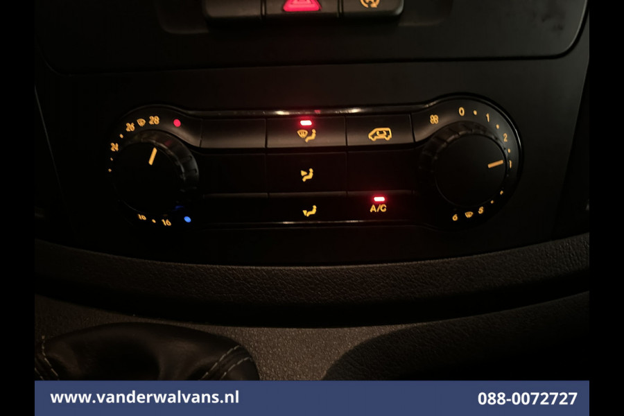 Mercedes-Benz Vito 114 CDI 136pk L2H1 Euro6 Airco | Camera | Navigatie | Cruisecontrol | Trekhaak Parkeersensoren, Stoelverwarming