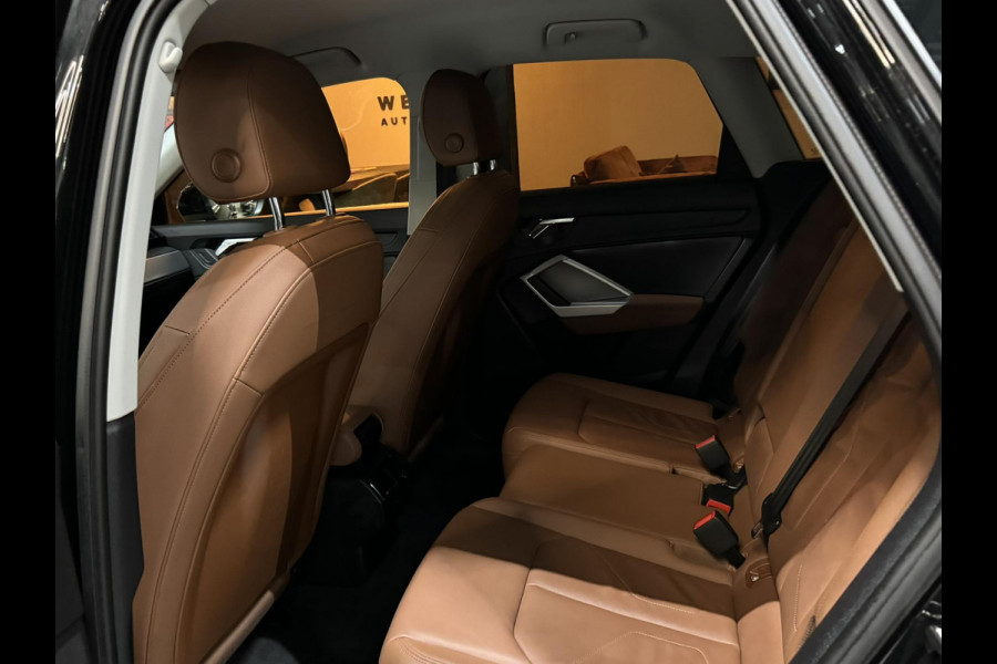 Audi Q3 35 TFSI S edition Garantie Trekhaak Leder Camera StoelVW Elek Achterklep Cruise Navi Clima Led Rijklaar