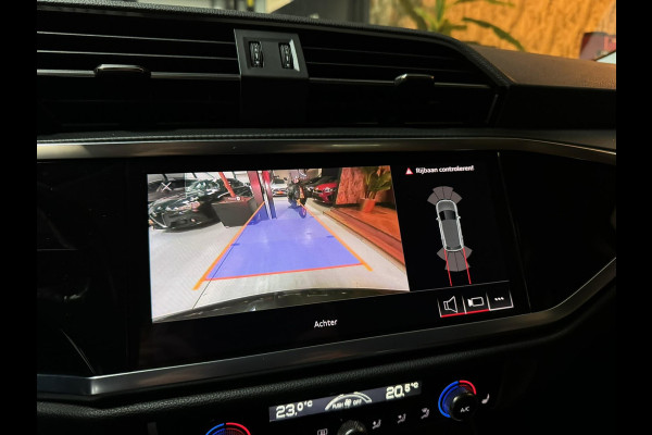 Audi Q3 35 TFSI S edition Garantie Trekhaak Leder Camera StoelVW Elek Achterklep Cruise Navi Clima Led Rijklaar