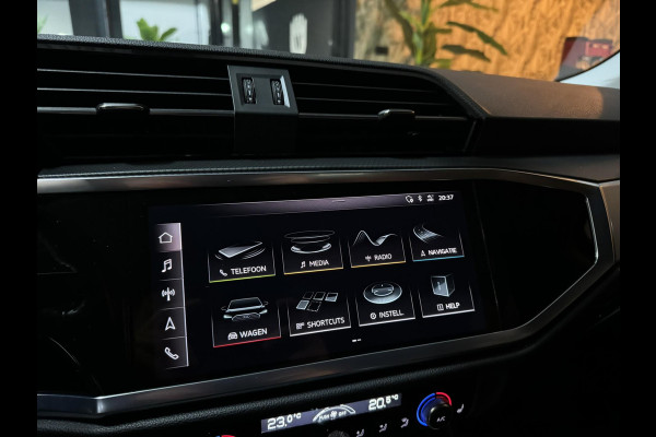 Audi Q3 35 TFSI S edition Garantie Trekhaak Leder Camera StoelVW Elek Achterklep Cruise Navi Clima Led Rijklaar