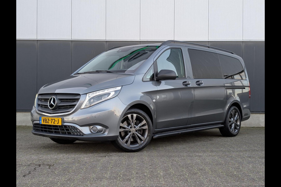 Mercedes-Benz Vito 119 CDI AUT DC LANG LED 2X SCHUIFDEUR LEER STOELVERWARMING 2500KG TREKHAAK