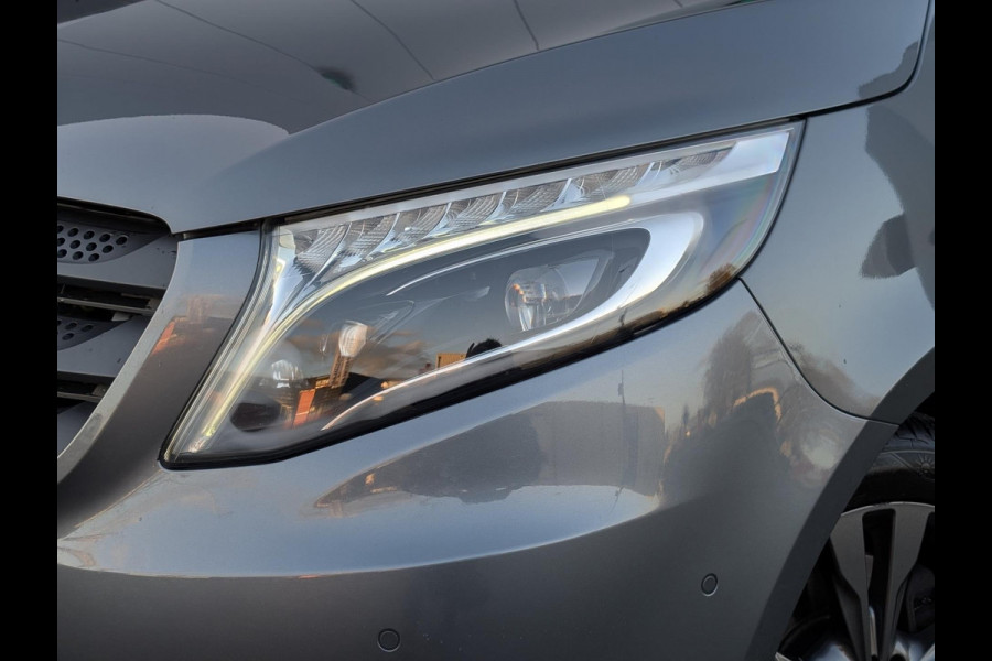 Mercedes-Benz Vito 119 CDI AUT DC LANG LED 2X SCHUIFDEUR LEER STOELVERWARMING 2500KG TREKHAAK