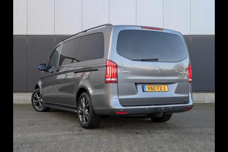 Mercedes-Benz Vito 119 CDI AUT DC LANG LED 2X SCHUIFDEUR LEER STOELVERWARMING 2500KG TREKHAAK