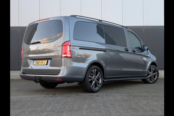 Mercedes-Benz Vito 119 CDI AUT DC LANG LED 2X SCHUIFDEUR LEER STOELVERWARMING 2500KG TREKHAAK
