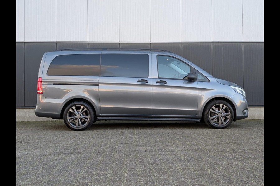 Mercedes-Benz Vito 119 CDI AUT DC LANG LED 2X SCHUIFDEUR LEER STOELVERWARMING 2500KG TREKHAAK