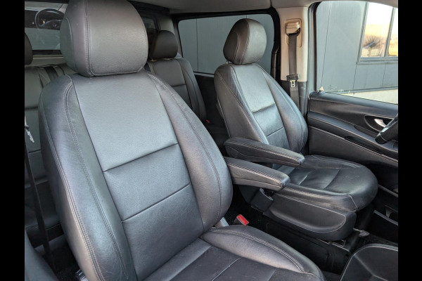 Mercedes-Benz Vito 119 CDI AUT DC LANG LED 2X SCHUIFDEUR LEER STOELVERWARMING 2500KG TREKHAAK