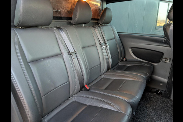 Mercedes-Benz Vito 119 CDI AUT DC LANG LED 2X SCHUIFDEUR LEER STOELVERWARMING 2500KG TREKHAAK