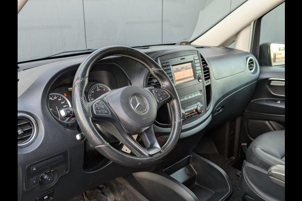 Mercedes-Benz Vito 119 CDI AUT DC LANG LED 2X SCHUIFDEUR LEER STOELVERWARMING 2500KG TREKHAAK