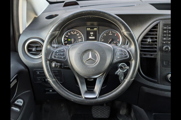 Mercedes-Benz Vito 119 CDI AUT DC LANG LED 2X SCHUIFDEUR LEER STOELVERWARMING 2500KG TREKHAAK