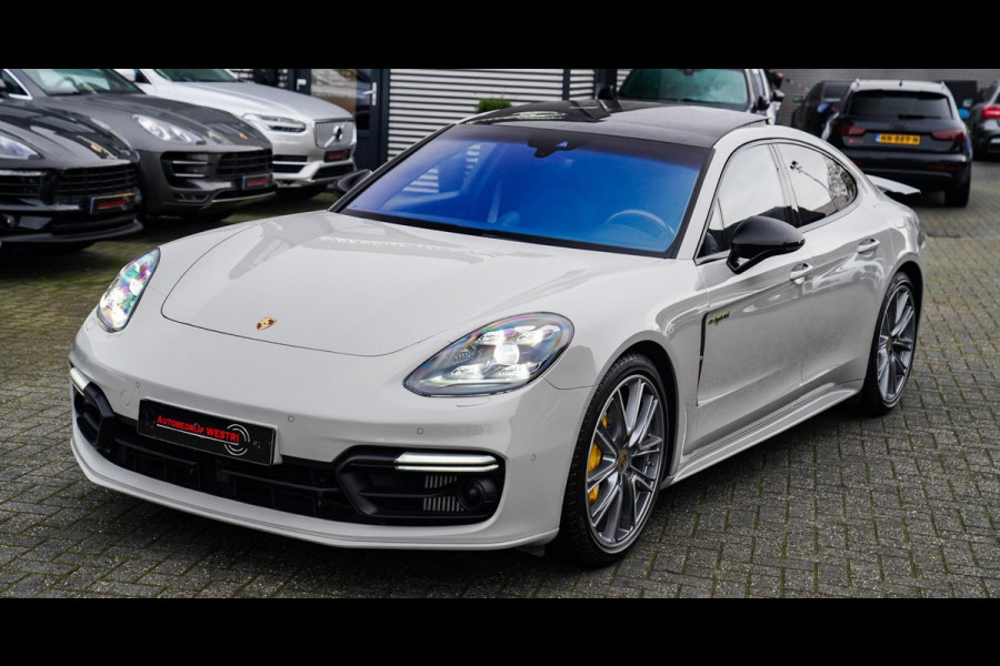 Porsche Panamera 4.0 Turbo S E-Hybrid | Carbon | Massage | Porsche Active Safe | Schuifdak | Adaptieve Cruise | Keramisch | KRIJT