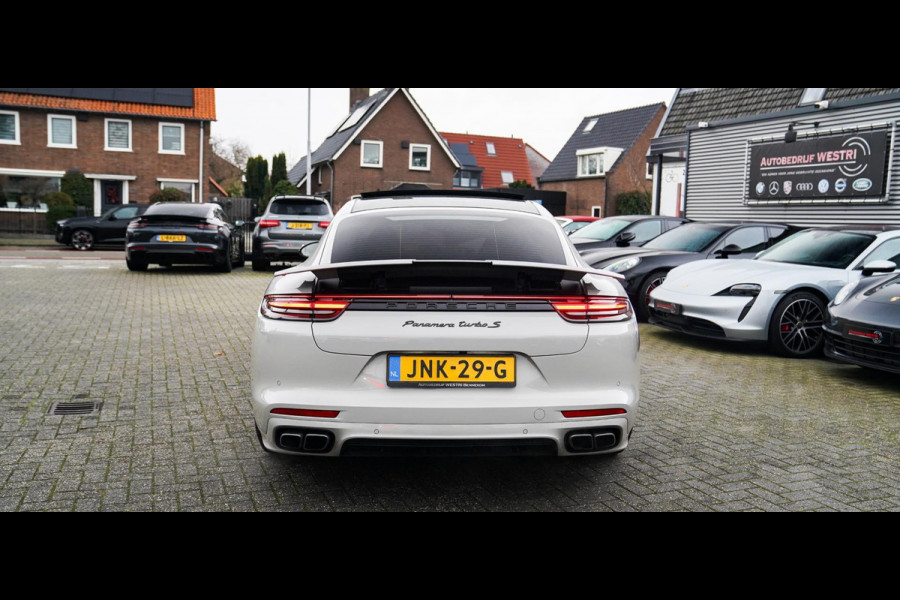 Porsche Panamera 4.0 Turbo S E-Hybrid | Carbon | Massage | Porsche Active Safe | Schuifdak | Adaptieve Cruise | Keramisch | KRIJT