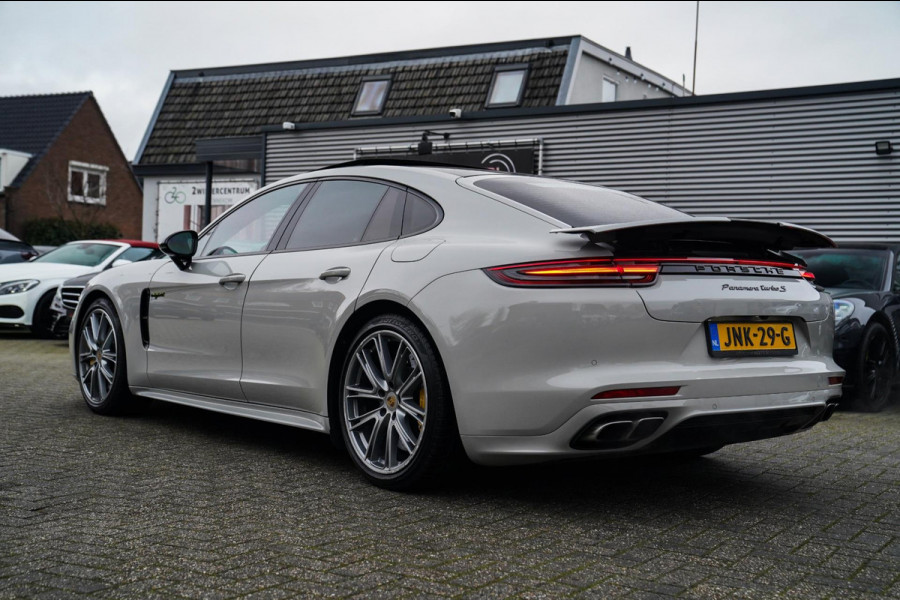 Porsche Panamera 4.0 Turbo S E-Hybrid | Carbon | Massage | Porsche Active Safe | Schuifdak | Adaptieve Cruise | Keramisch | KRIJT