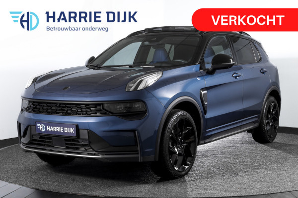 Lynk & Co 01 1.5 PHEV 261PK MY23 | Black Pakket | Donkere hemel | 360 Camera | 7.4 kWh boordlader | S/K-panodak | Adapt. Cruise | Memory | Elek. klep | LM 20" | 8516