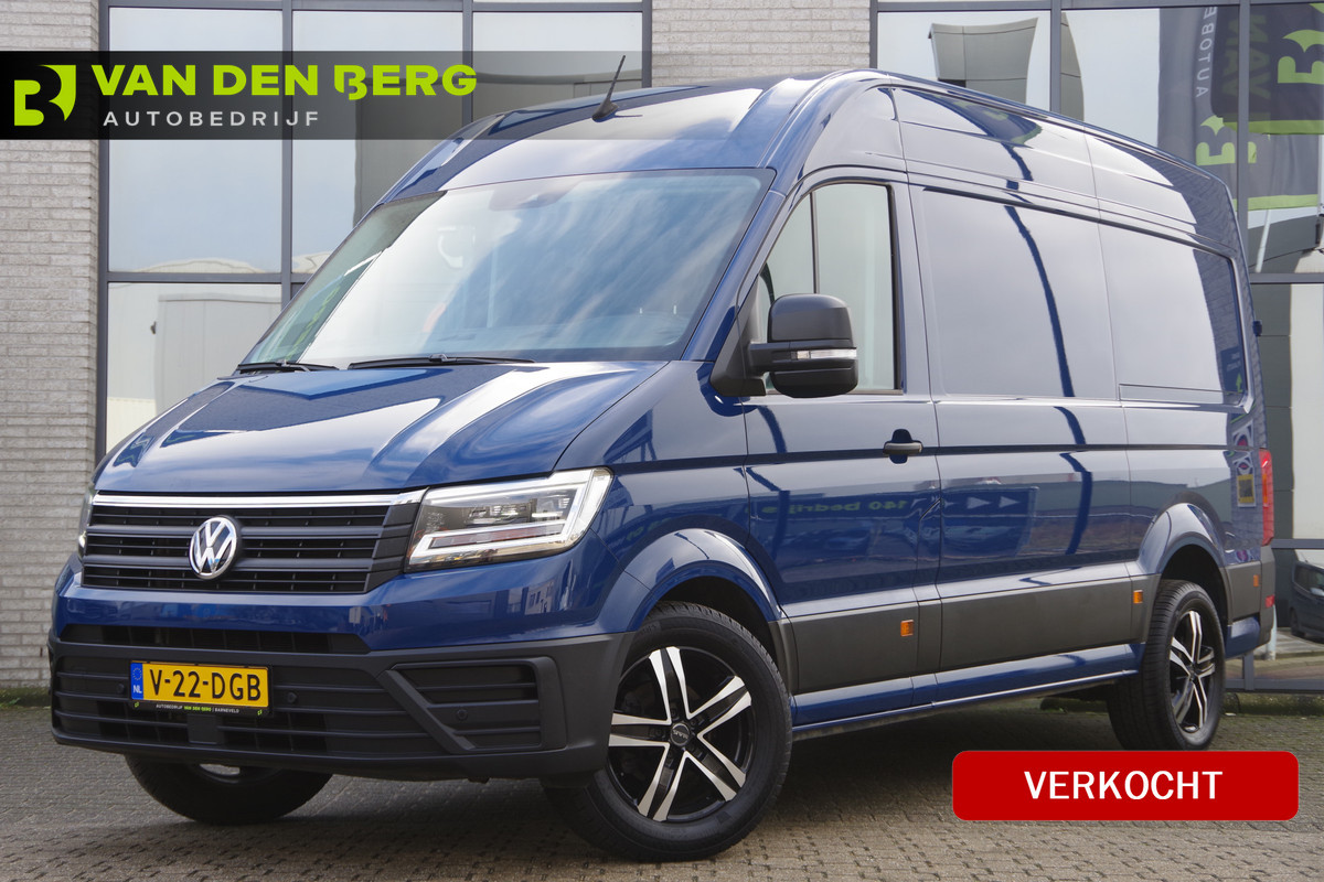 Volkswagen Crafter 2.0 TDI L3H3(L2H2) 140PK, 3P, LED, 3T TREKHAAK, CAMERA, NAVI, CRUISE, AIRCO, PARKEERSENSOREN