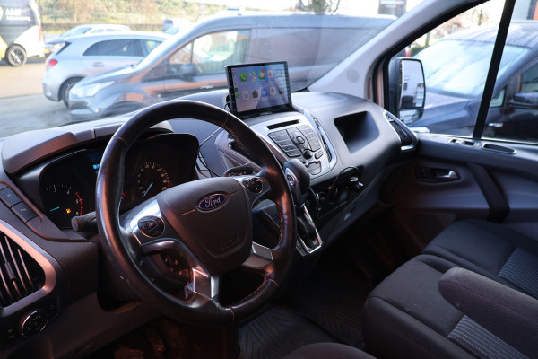 Ford Transit Custom 310 2.0 TDCI L2H1 | Automaat | L+R Schuifdeur | CarPlay | Stoelverwarming | Cruise control | 3-Zitter | Elek. ramen | Airco | Euro 6 | Lengte 2