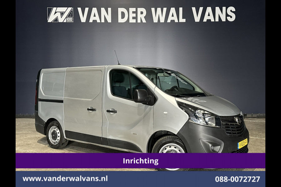 Opel Vivaro 1.6CDTI 126pk L1H1 inrichting Euro6 Airco | Navigatie | Camera | LED | Omvormer Trekhaak, Cruisecontrol, Parkeersensoren