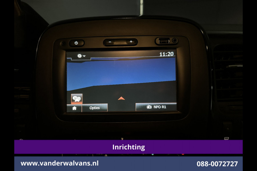 Opel Vivaro 1.6CDTI 126pk L1H1 inrichting Euro6 Airco | Navigatie | Camera | LED | Omvormer Trekhaak, Cruisecontrol, Parkeersensoren