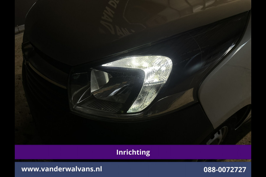Opel Vivaro 1.6CDTI 126pk L1H1 inrichting Euro6 Airco | Navigatie | Camera | LED | Omvormer Trekhaak, Cruisecontrol, Parkeersensoren