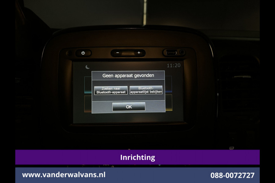 Opel Vivaro 1.6CDTI 126pk L1H1 inrichting Euro6 Airco | Navigatie | Camera | LED | Omvormer Trekhaak, Cruisecontrol, Parkeersensoren