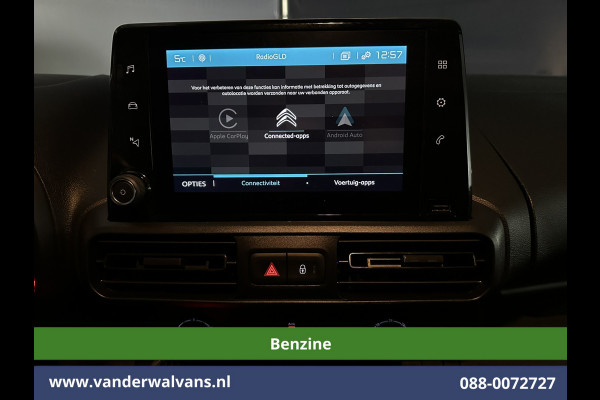 Citroën Berlingo 1.2 PureTech 111pk **Benzine** L1H1 inrichting Euro6 Airco | 3-Zits | Camera | Navigatie | Apple Carplay Cruisecontrol, Android Auto, Parkeersensoren