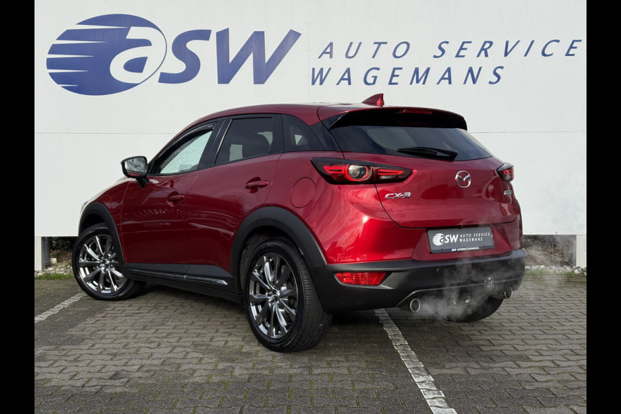 Mazda CX-3 2.0 SkyActiv-G 121 Luxury | Trekhaak | Memory | Leder | LED | HUD | 18 inch