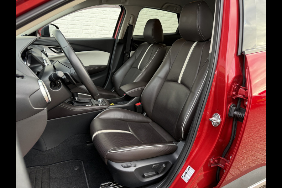 Mazda CX-3 2.0 SkyActiv-G 121 Luxury | Trekhaak | Memory | Leder | LED | HUD | 18 inch