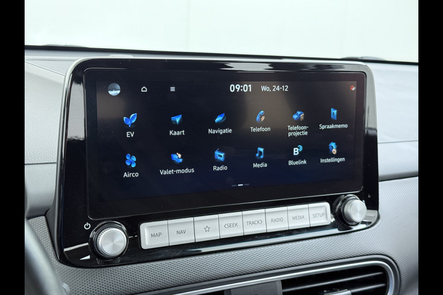 Hyundai Kona EV 64kWh SOH 94% Warmtepomp Adap.Cruise Apple Carplay Android Auto Krell®-Hifi Navi Ecc Camera Comfort Blind Spot Lane Assist Keyless Isofix DAB Led