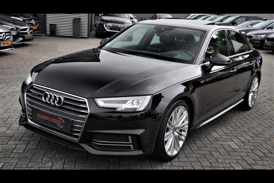 Audi A4 Limousine 2.0 TFSI Quattro Sport Pro Line S | Schuif/kanteldak | Hud | Bang&Olufsen | Stuurwiel verwarmd | 360 cam | 252PK