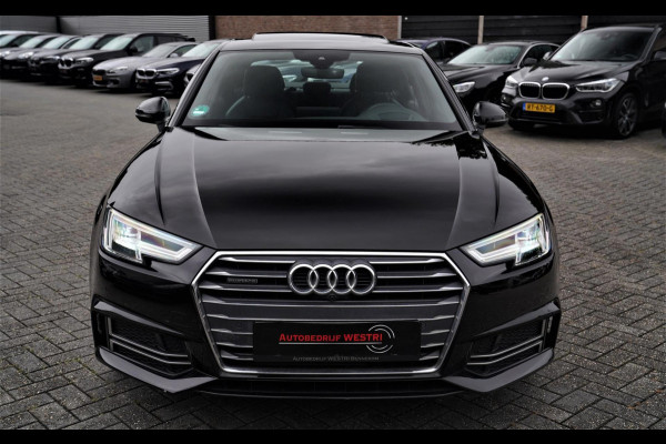 Audi A4 Limousine 2.0 TFSI Quattro Sport Pro Line S | Schuif/kanteldak | Hud | Bang&Olufsen | Stuurwiel verwarmd | 360 cam | 252PK