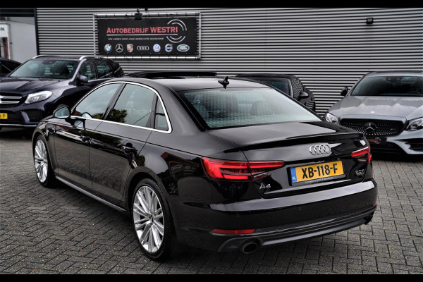 Audi A4 Limousine 2.0 TFSI Quattro Sport Pro Line S | Schuif/kanteldak | Hud | Bang&Olufsen | Stuurwiel verwarmd | 360 cam | 252PK