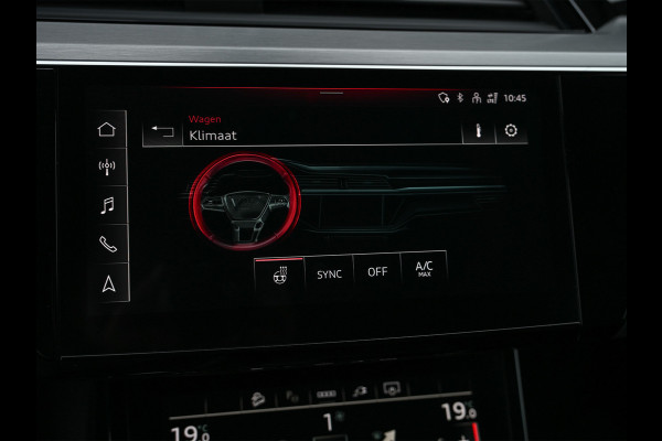 Audi Q8 e-tron 50 quattro S Edition 95 kWh · NL-auto · Panoramadak · RS-seats Memory seats · Leder · Adaptive cruise · Keyless · Stuurverwarmin