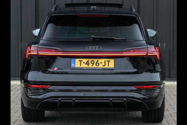 Audi Q8 e-tron 50 quattro S Edition 95 kWh · NL-auto · Panoramadak · RS-seats Memory seats · Leder · Adaptive cruise · Keyless · Stuurverwarmin