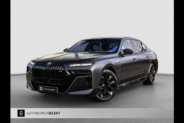 BMW 7 Serie M760e xDrive - Frozen Deep Grey - Lounge & Entertainment - Bowers & Wilkins - Aut. Doors - Connoisseur - Iconic Glow