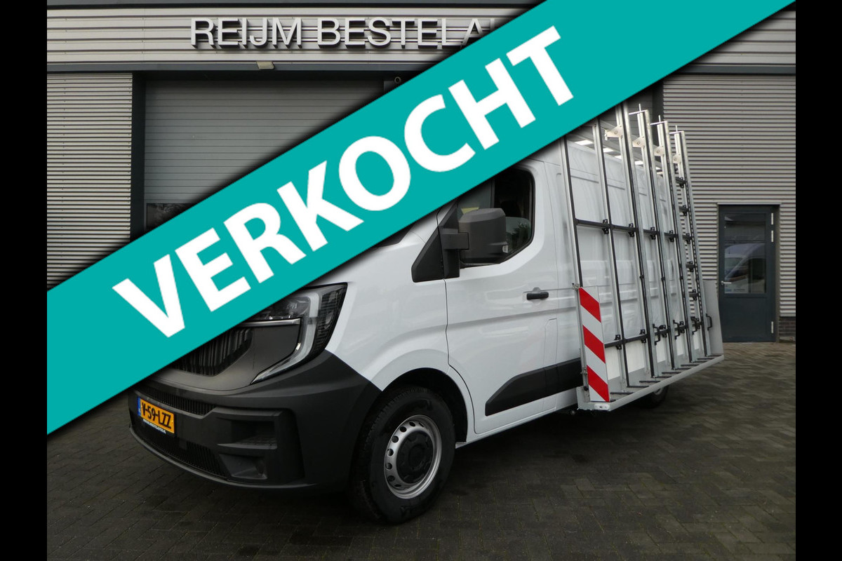 Renault Master T35 2.0 dCi 130 L2H2, Glasresteel, Glaswagen, Glasauto, Apple Carplay.